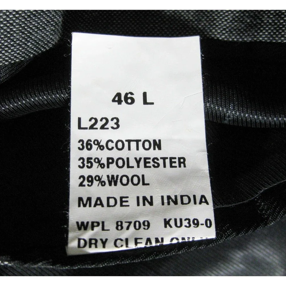 Kenneth Cole material 36%